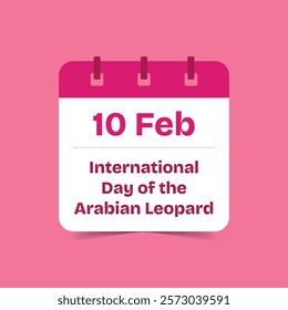 10 Feb - International Day of the Arabian Leopard