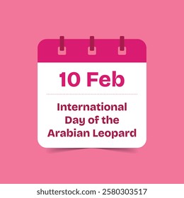 10 Feb - International Day of the Arabian Leopard