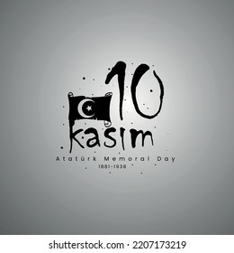 10 Kasim Ataturk memorial day