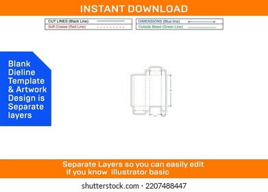 10 mg TABLET BOX (30 Tablets) PACKAGING DESIGN TEMPLATE