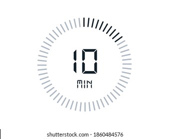 10 minutes timers Clocks, Timer 10 min icon