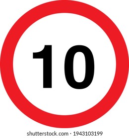 10-mm-Kreiszeichenbrett