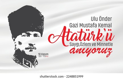 10 november mustafa kemal atatürk memorial day