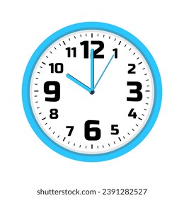 10 o'clock, Clock icon design. Vector office clock icon