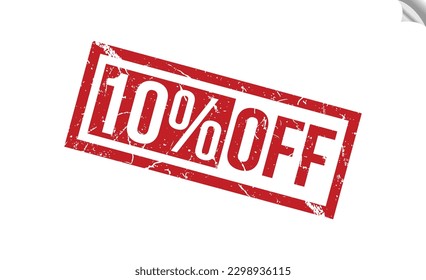 10% de diseño vectorial de estampado de goma.