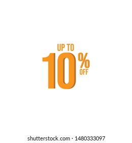 up to 10 % off Illustration Vector, design for banner, greeting card, poster or print