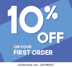 10% de descuento en su primer pedido