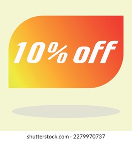 10% off, sales, sale, promotion, promotions, banner, orange, yellow, commercial, stores, items, economy, retail, price, trade,money, vetor, numbers, articles, label, sticker, discout, businees, sell,