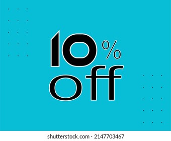 10% off turquoise blue with black polka dots