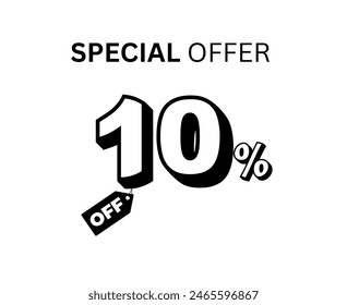 10 % OFF  VECTOR 3D ALPHABET