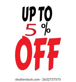  UP TO 10% OFF in yellow, pixelated  blocky 