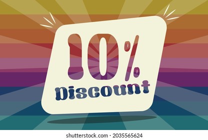 10 percent discount lgbtqia lgbt rainbow vintage colors