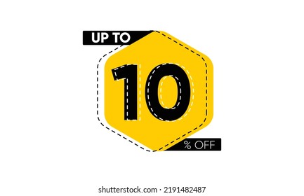 10 por ciento descuento ilustración vectorial, 10 por ciento fuera del vector de venta, 10 por ciento fuera de abstracto