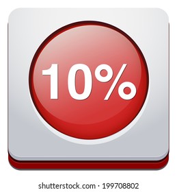 10 percent icon