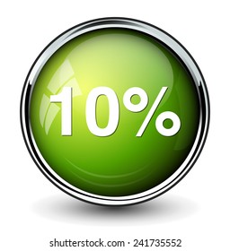 10 percent icon
