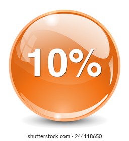 10 percent icon