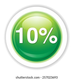 10 percent icon