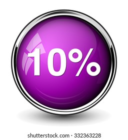 10 percent icon