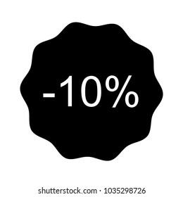10 percent off