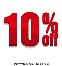 10 Percent Off Digits