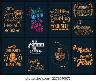 
10 SVG Mental Health quotes