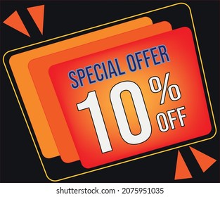 10, ten, ten percent, ten percent off, special discount, discount, offer, special offer