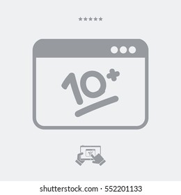 10+ Top performance -  Vector flat icon