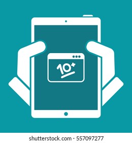10+ Top performance -  Vector flat icon