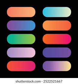 10 combinaciones de colores degradados de moda