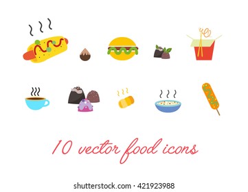 10 vector cute icons