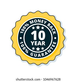 10 year money back guarantee