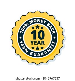 10 year money back guarantee