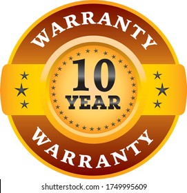 10 Year warranty label vector logo images,
warranty vector stock photos,
warranty vector illustration of logo