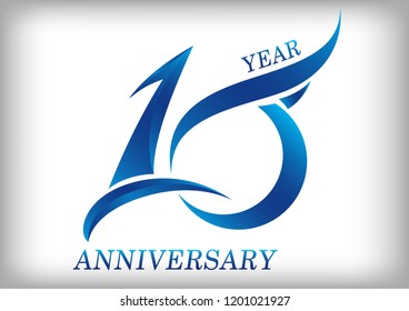 10 years anniversary Template logo