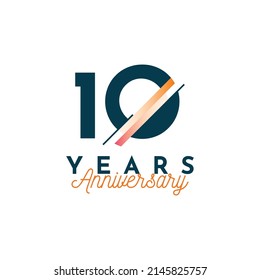 10 Years Anniversay Collection Template Design