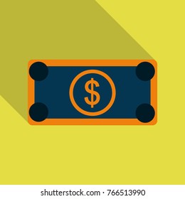 100, 50 Dollar Banknotes. Bill one hundred, fifty dollars. Suitable for discount cards, leaflet, coupon, flyer, vouchers. Vector, flat style. American president Franklin, Grant. Horizontal.