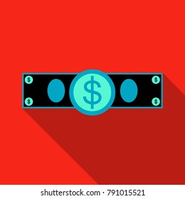 100, 50 Dollar Banknotes. Bill one hundred, fifty dollars. Suitable for discount cards, leaflet, coupon, flyer, vouchers. Vector, flat style. American president Franklin, Grant. Horizontal.