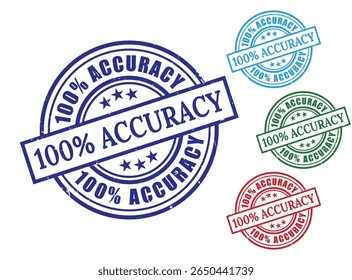 100% Accuracy Guarantee Certified Precision Rubber Stamps