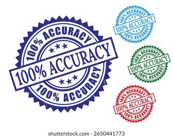 100% Accuracy Verified Data Precision Assurance Stamps