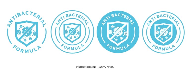 100%, anti, antibacterial, antiviral, background, bacteria, bacterium, badge, biology, blue, care, caution, clear, control, coronavirus, danger, dangerous, defence, disease, flu, forbidden, germs, gua