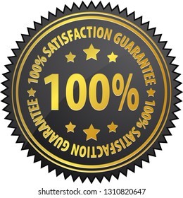100% Approved label illustration