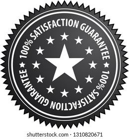 100% Approved label illustration