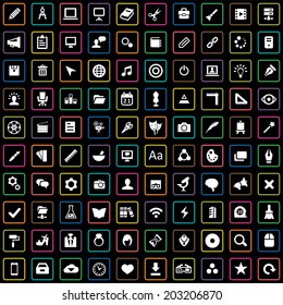 100 art  design icons
