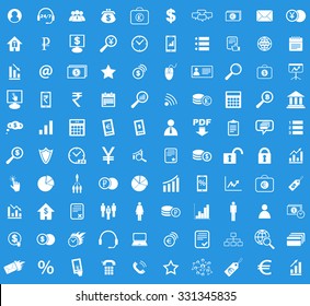 100 B2B icons set