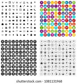 100 beautiful accessories icons set vector in 4 variant for any web design isolated on white