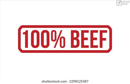 Diseño vectorial de estampado de caucho rojo de carne al 100%.