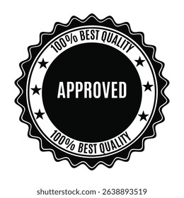 100 % best quality approved stamp logo design eps file