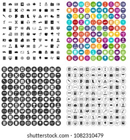 100 book icons set vector in 4 variant for any web design isolated on white