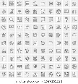 100 Business Icons for web and Print Material