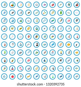 100 calculator icons set in isometric 3d style for any design vector illustration